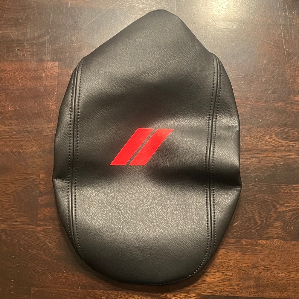 Dodge Armrest Cover Black & Red